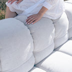 Baloo L mini narożnik w tkaninie Moly