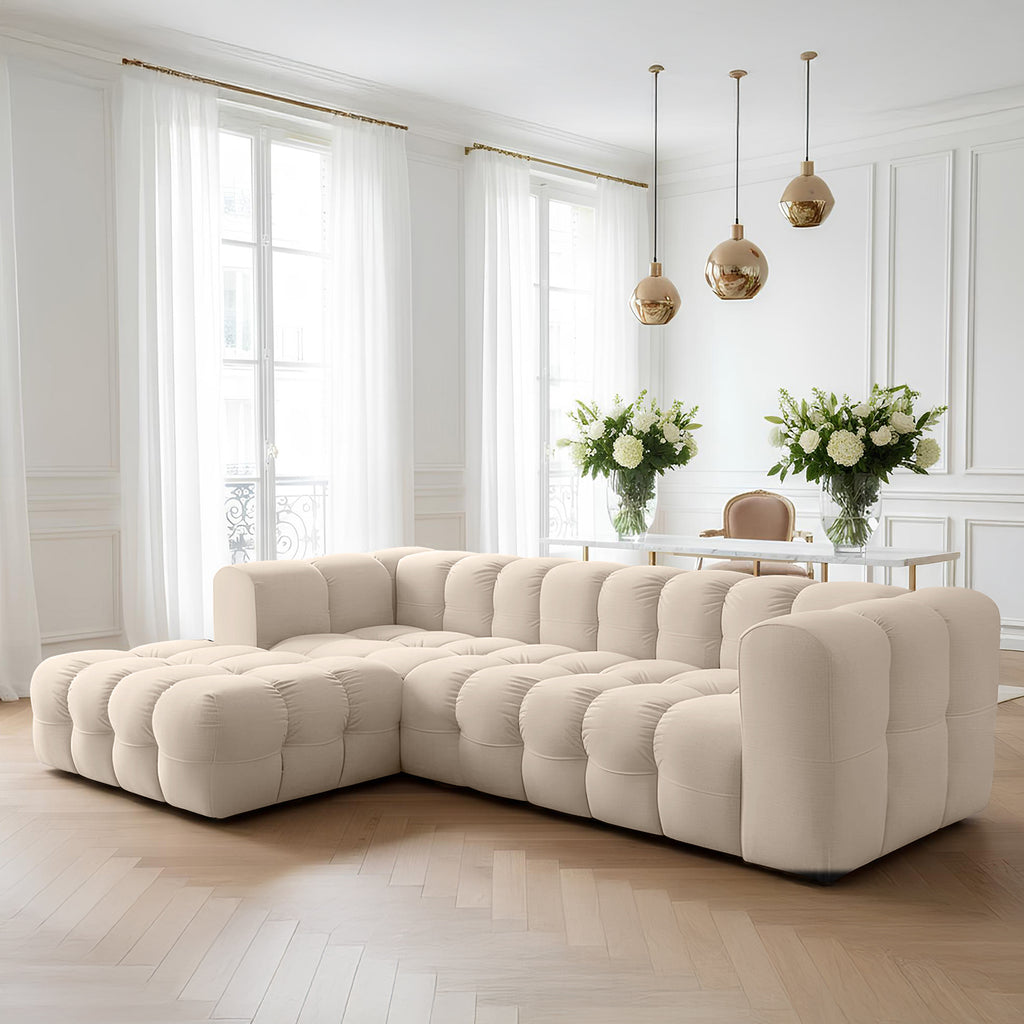 Baloo L narożnik w tkaninie Tiffany