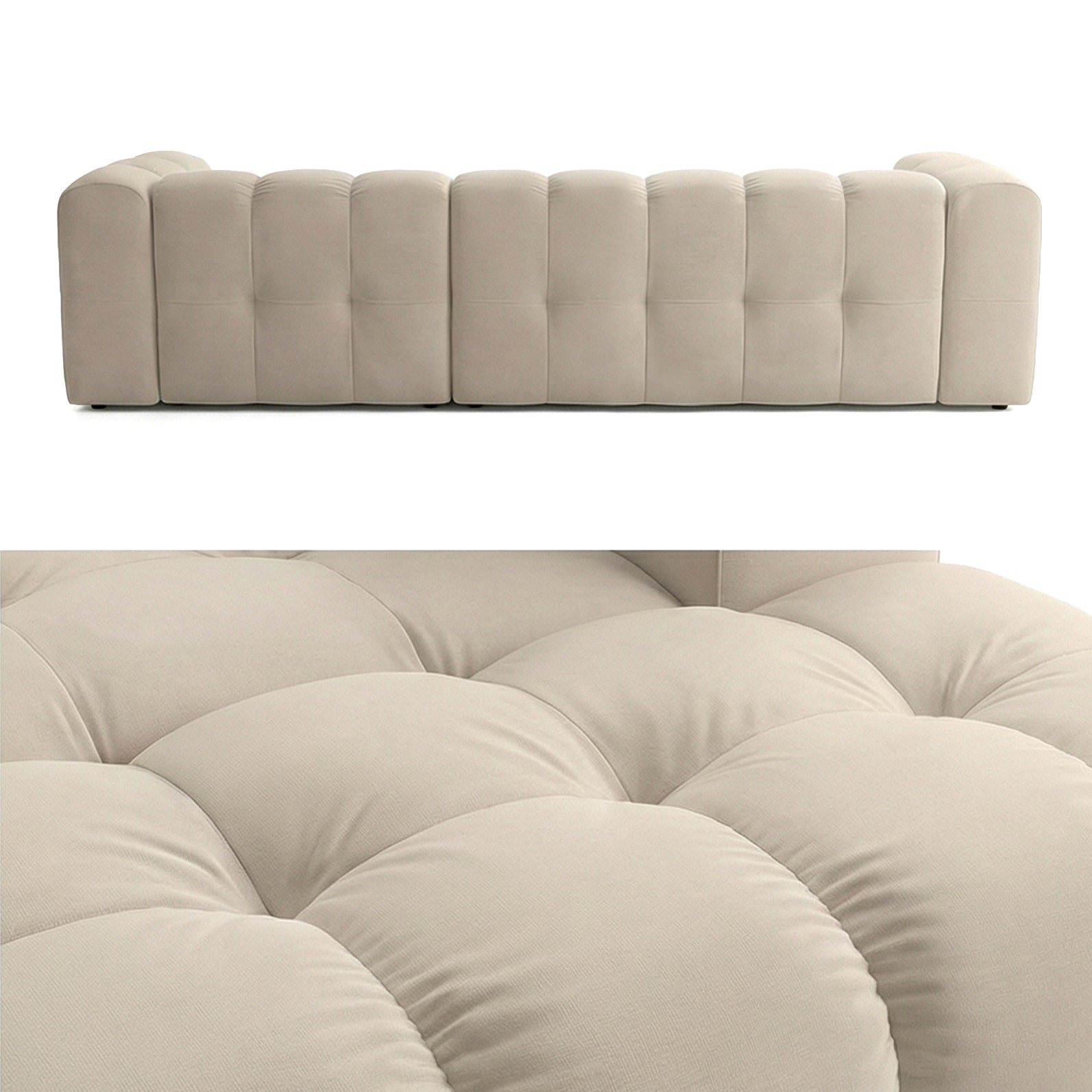 Baloo L narożnik w tkaninie Tiffany