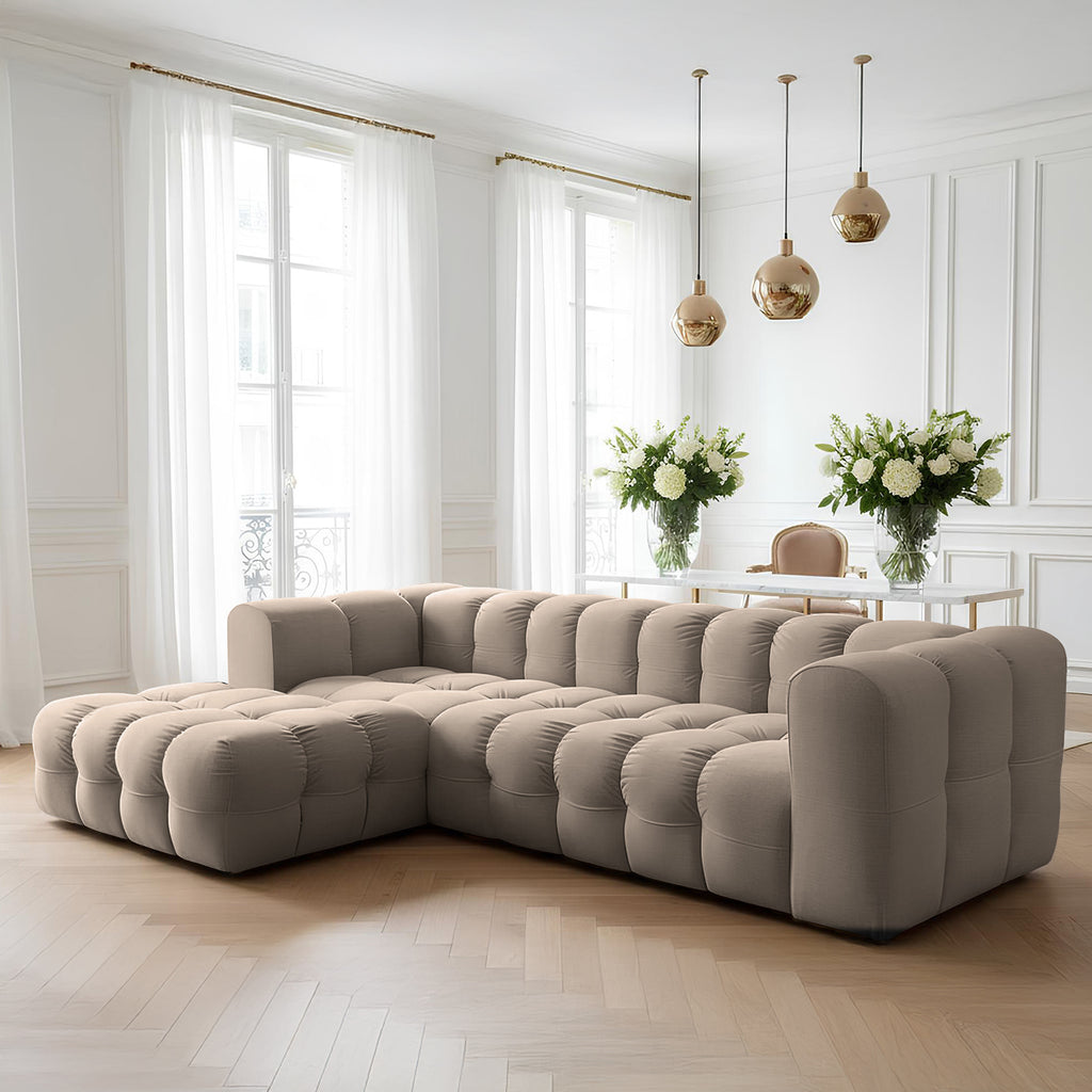 Baloo L narożnik w tkaninie Tiffany