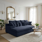 Sofa Lazy w tkaninie Tilia