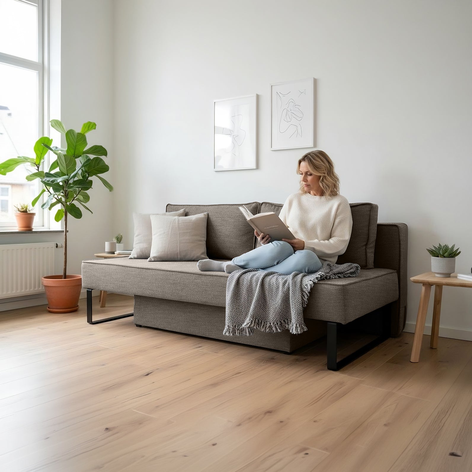 Sofa Nomi w tkaninie Faro