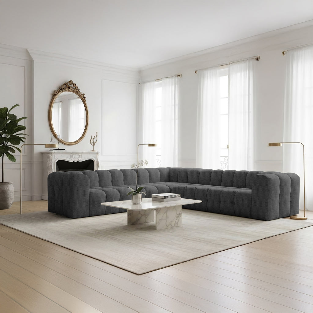 Baloo Corner 300 cm w tkaninie Moly