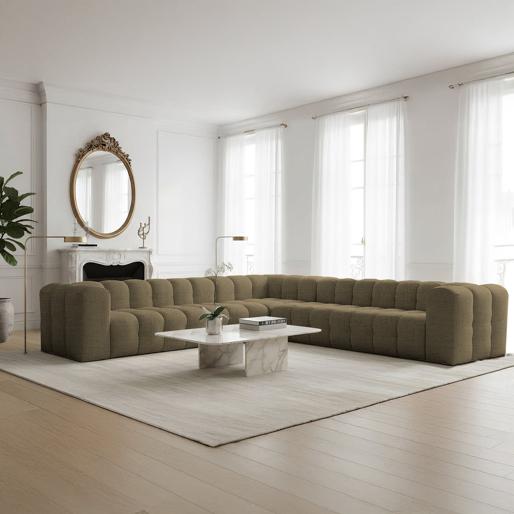 Baloo Corner 330 cm w tkaninie Moly