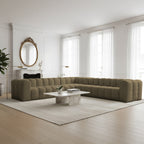 Baloo Corner 330 cm w tkaninie Moly