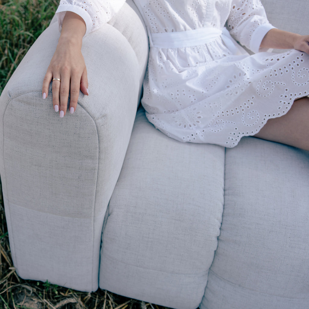 Baloo L narożnik w tkaninie Moly