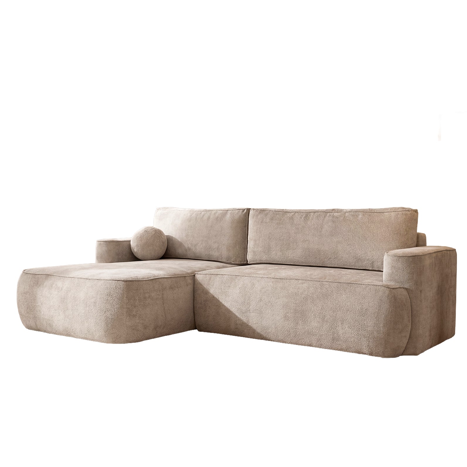 Moon narożnik w tkaninie Flow