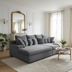 Sofa Lazy w tkaninie Tilia