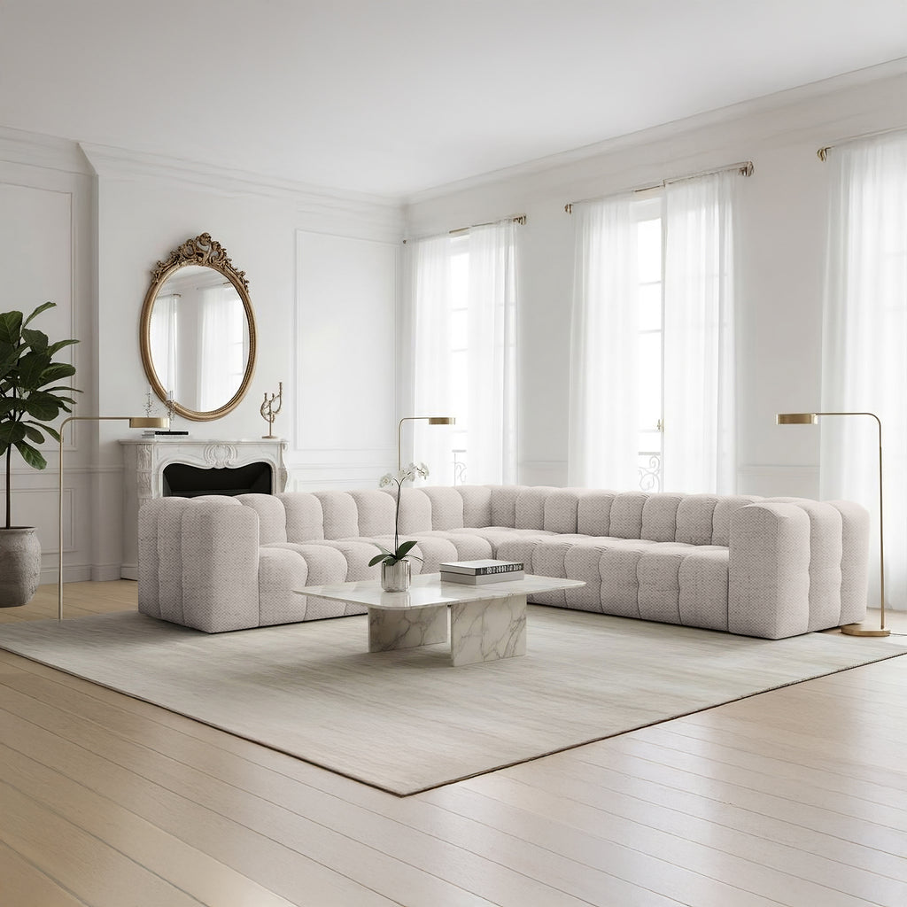 Baloo Corner 300 cm w tkaninie Moly