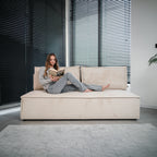 Sofa Luna w tkaninie Poso