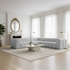 Baloo Corner 300 cm w tkaninie Moly