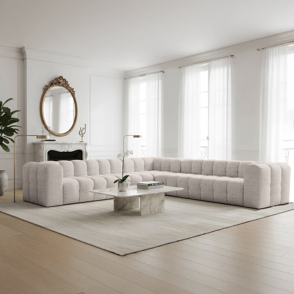 Baloo Corner 330 cm w tkaninie Moly