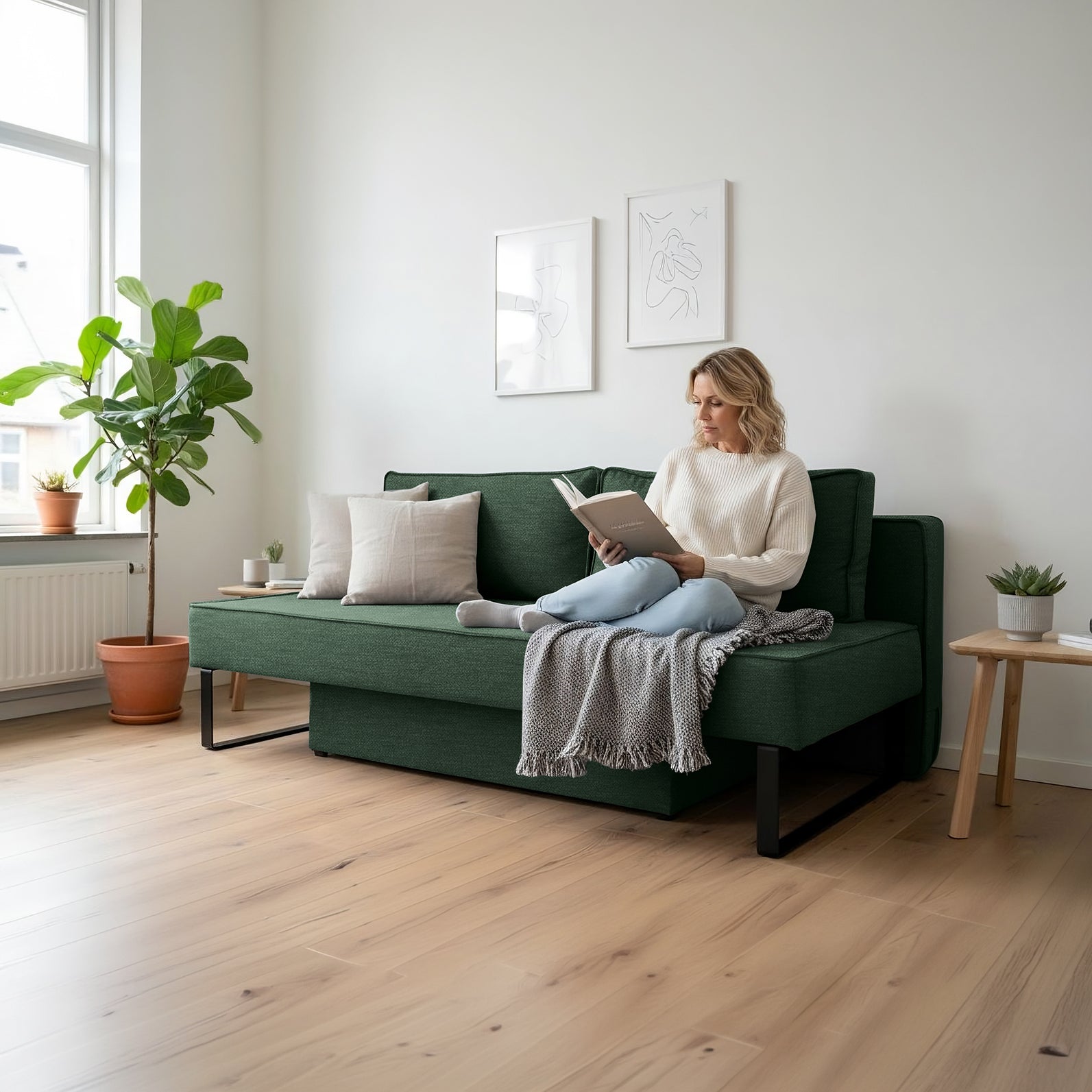 Sofa Nomi w tkaninie Faro