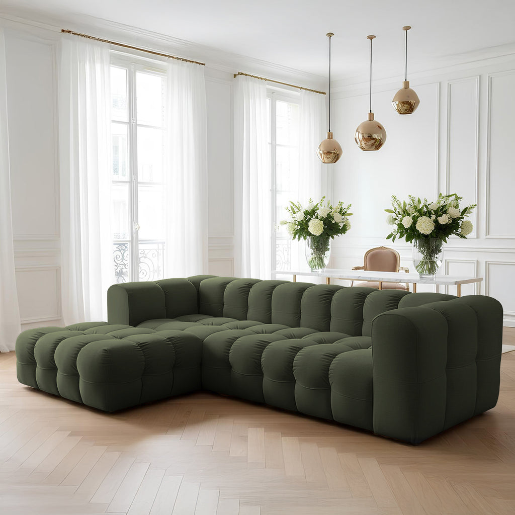 Baloo L narożnik w tkaninie Tiffany