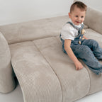 Sofa Flo w tkaninie Poso