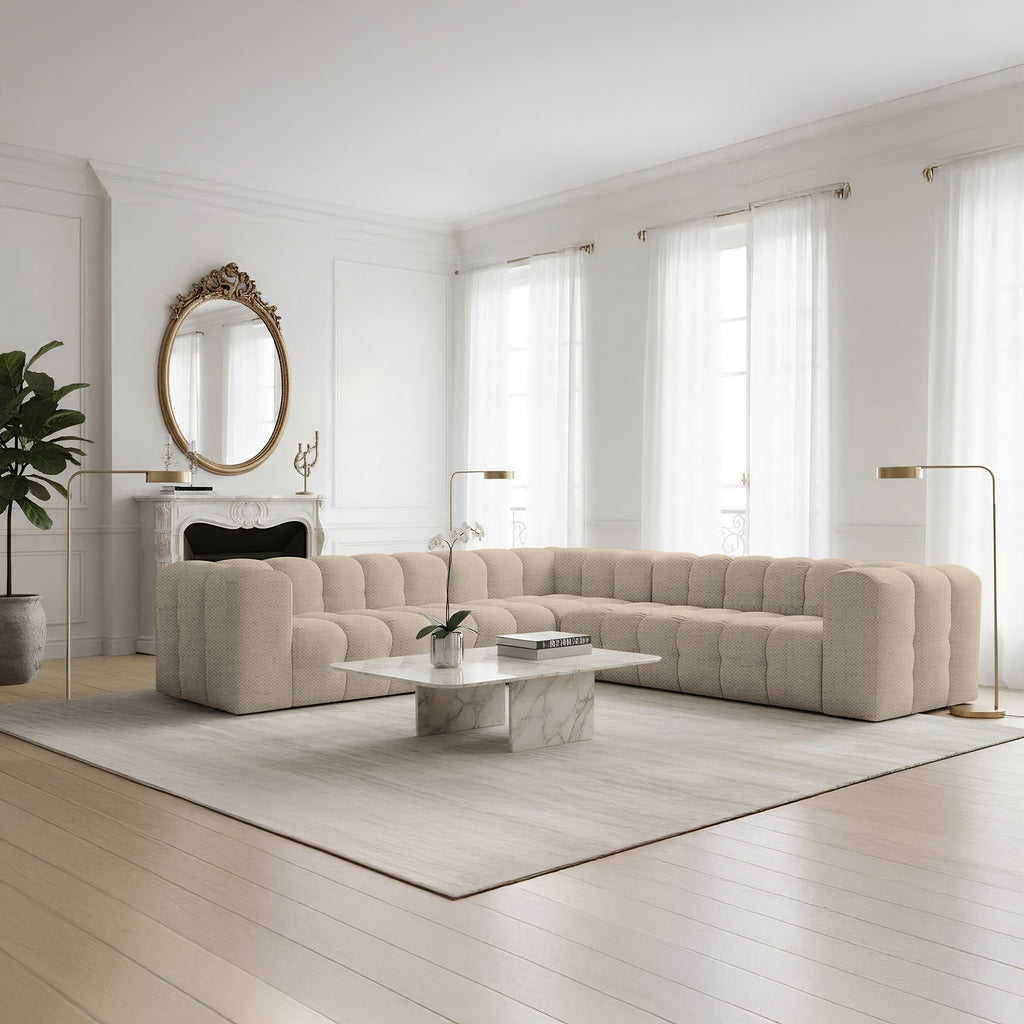 Baloo Corner 300 cm w tkaninie Moly