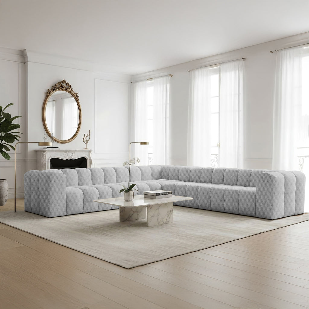 Baloo Corner 330 cm w tkaninie Moly