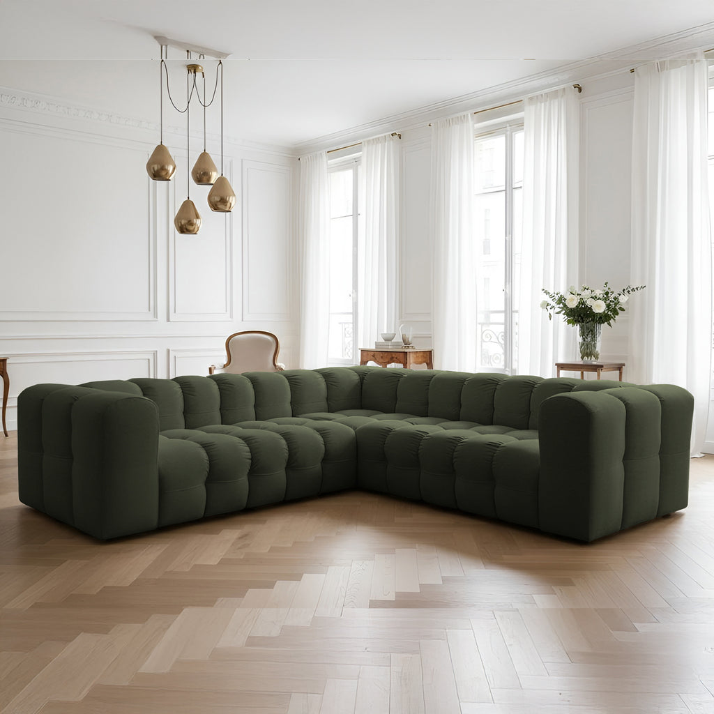 Baloo Corner 270 cm w tkaninie Tiffany