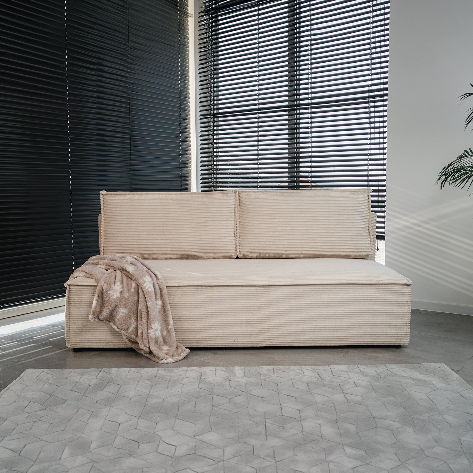 Sofa Luna w tkaninie Poso