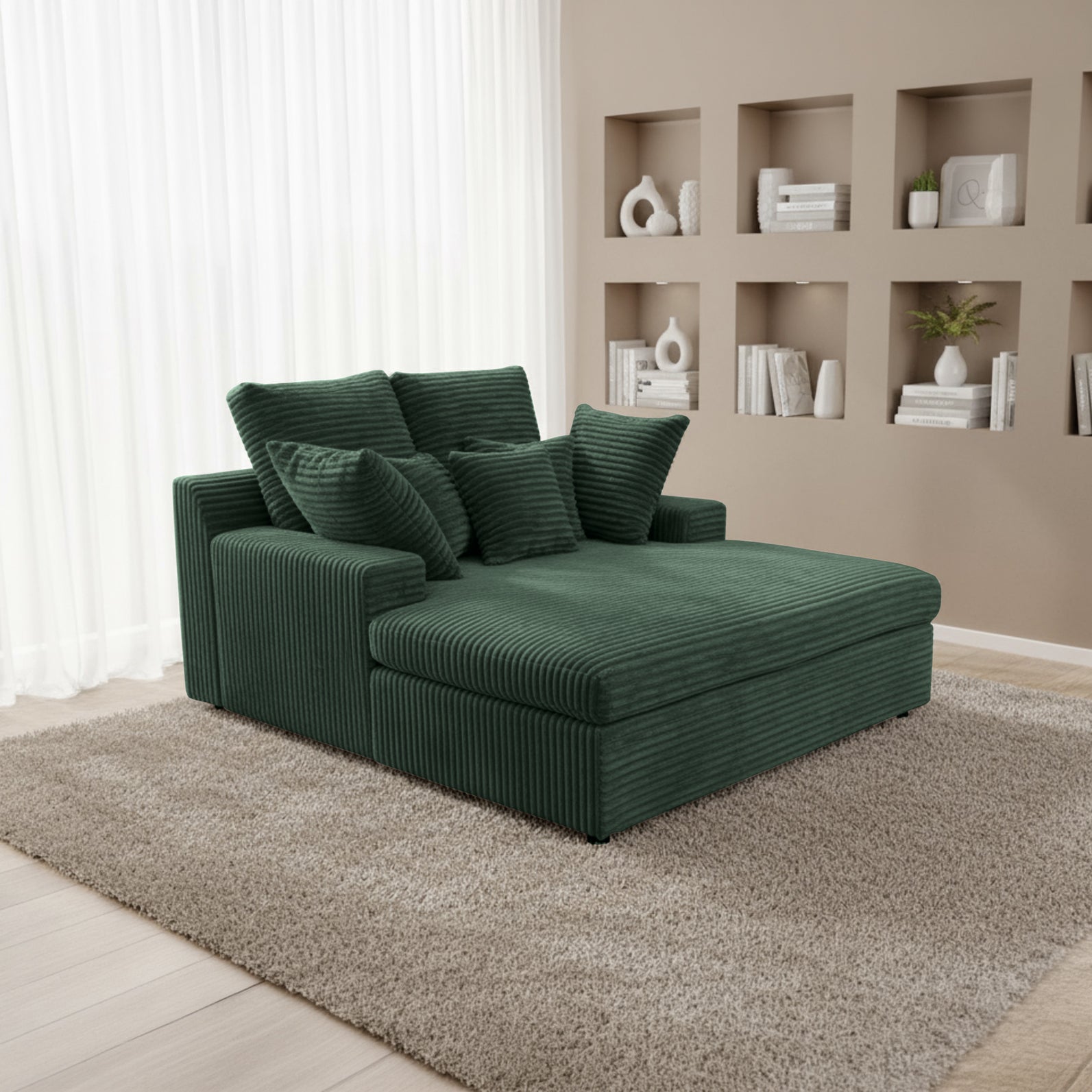 Lazy One sofa w tkaninie Tilia