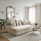 Sofa Lazy w tkaninie Tilia