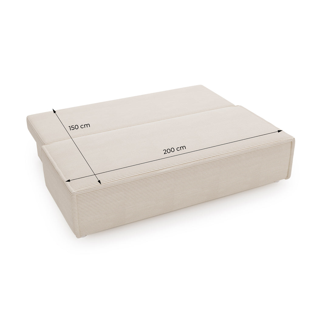 Sofa Luna w tkaninie Poso