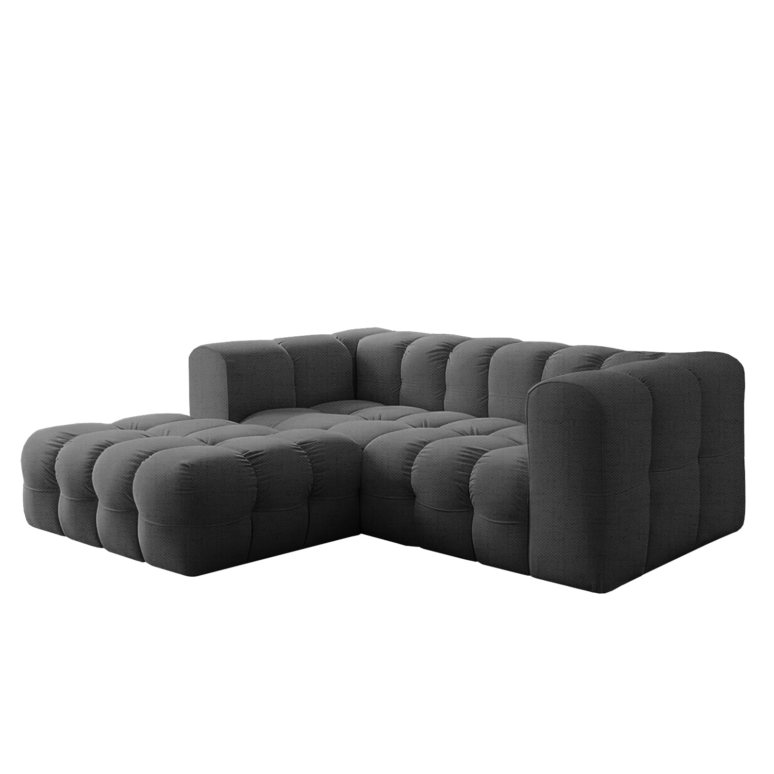 Baloo L mini narożnik w tkaninie Moly