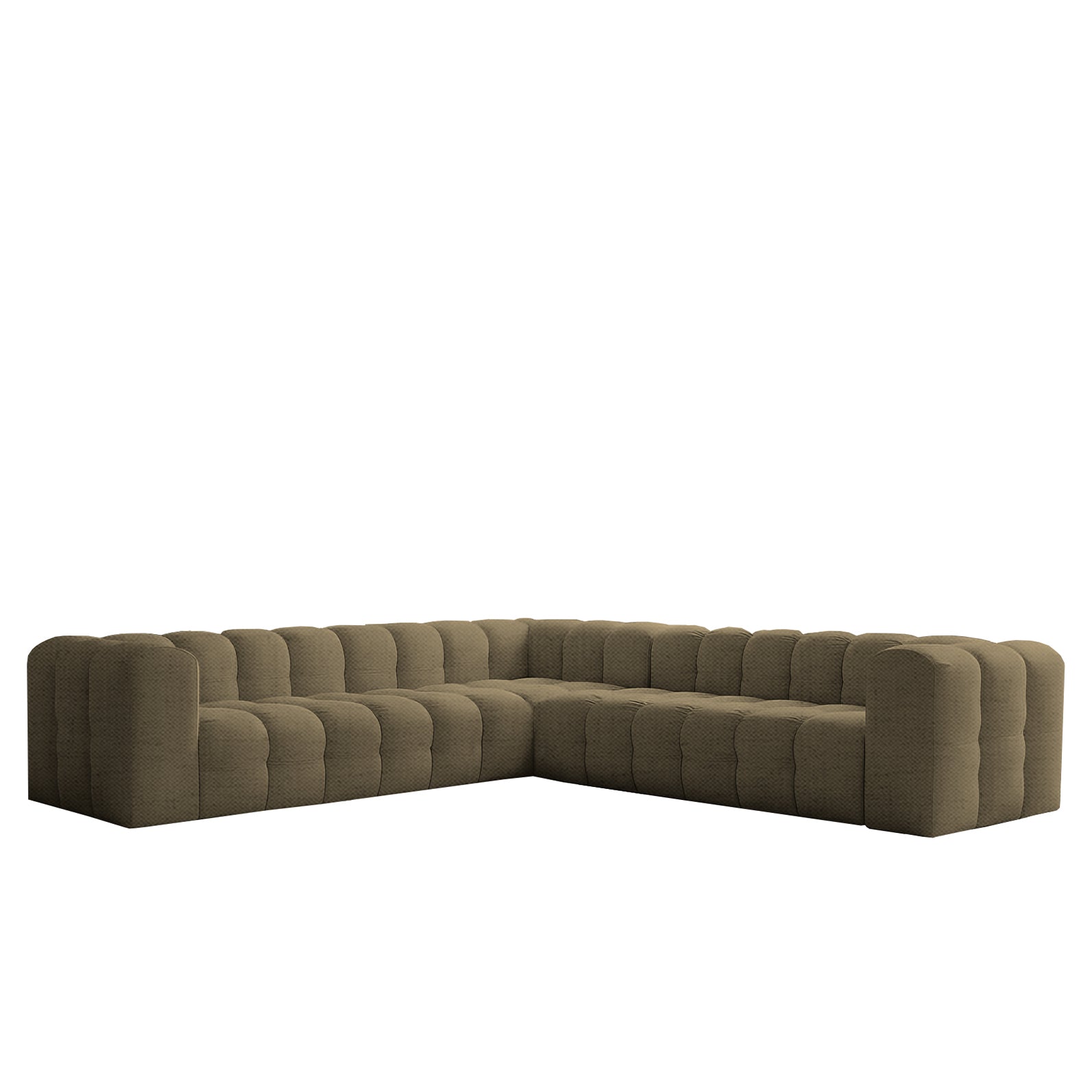 Baloo Corner 300 cm w tkaninie Moly