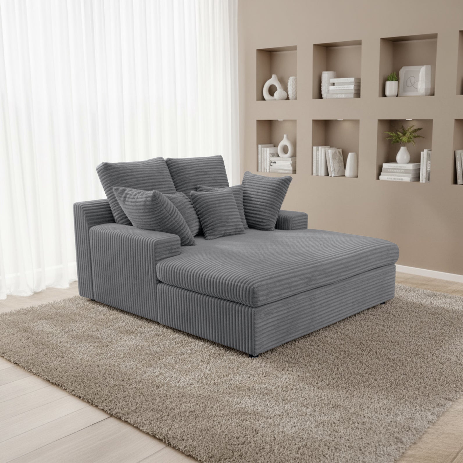 Lazy One sofa w tkaninie Tilia