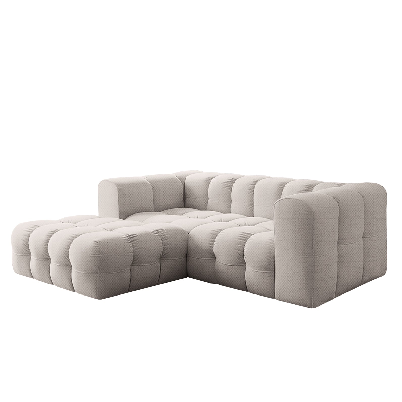 Baloo L mini narożnik w tkaninie Moly