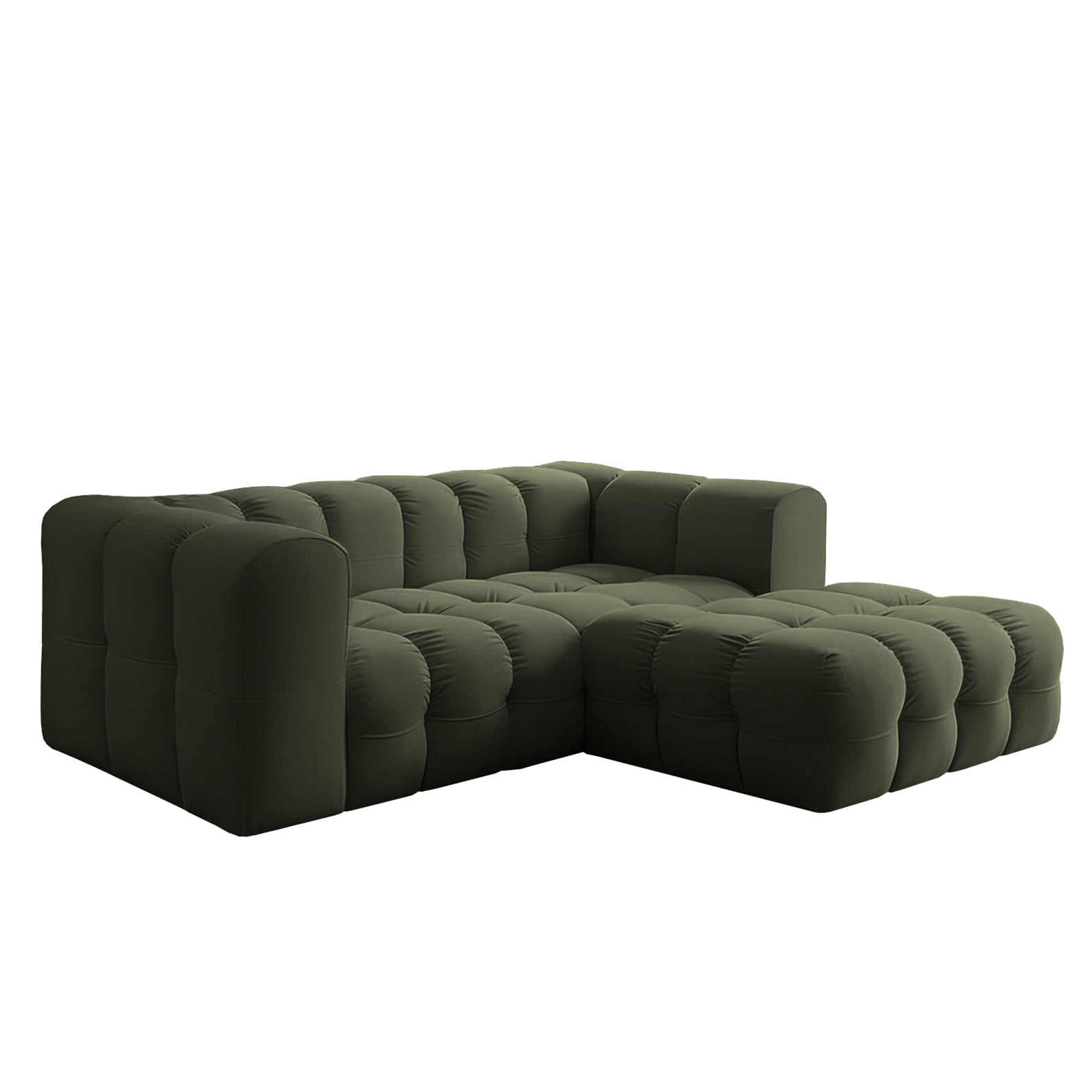 Baloo L mini narożnik w tkaninie Tiffany