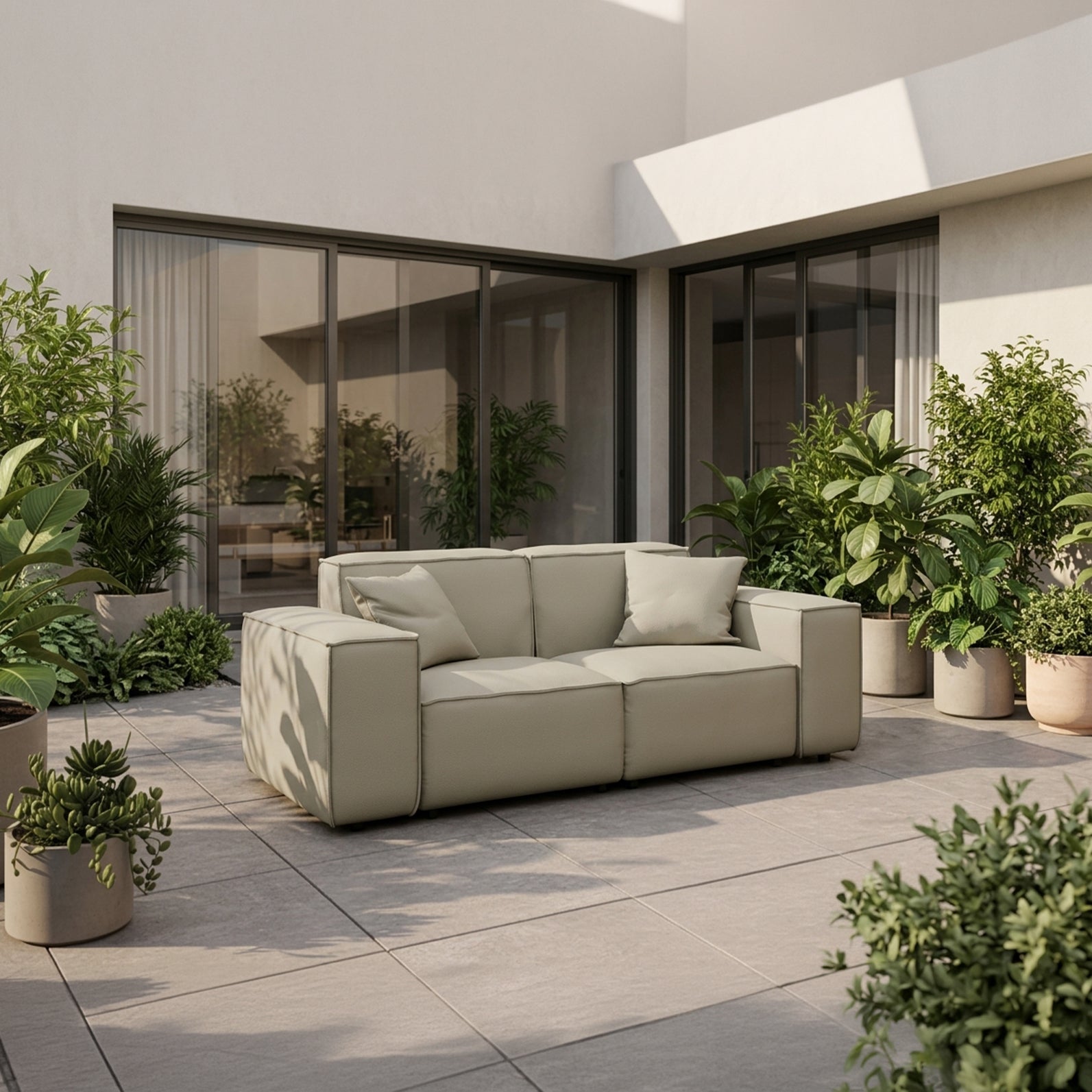 Sofa 2-osobowa system ogrodowy Patio