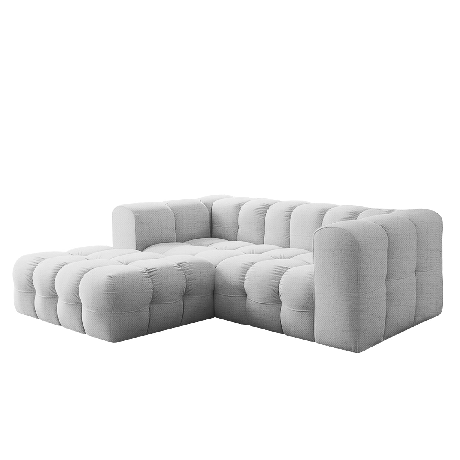 Baloo L mini narożnik w tkaninie Moly