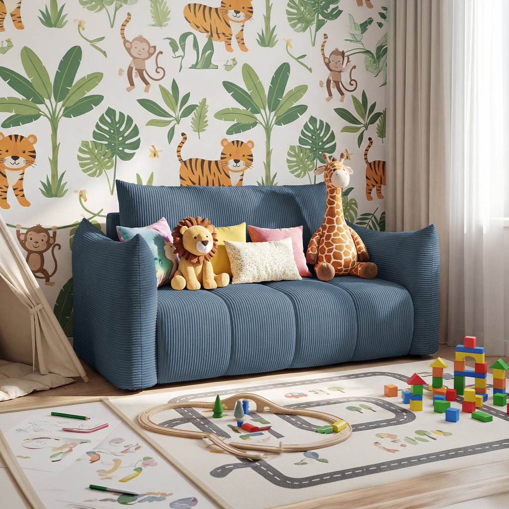 Sofa Flo w tkaninie Poso