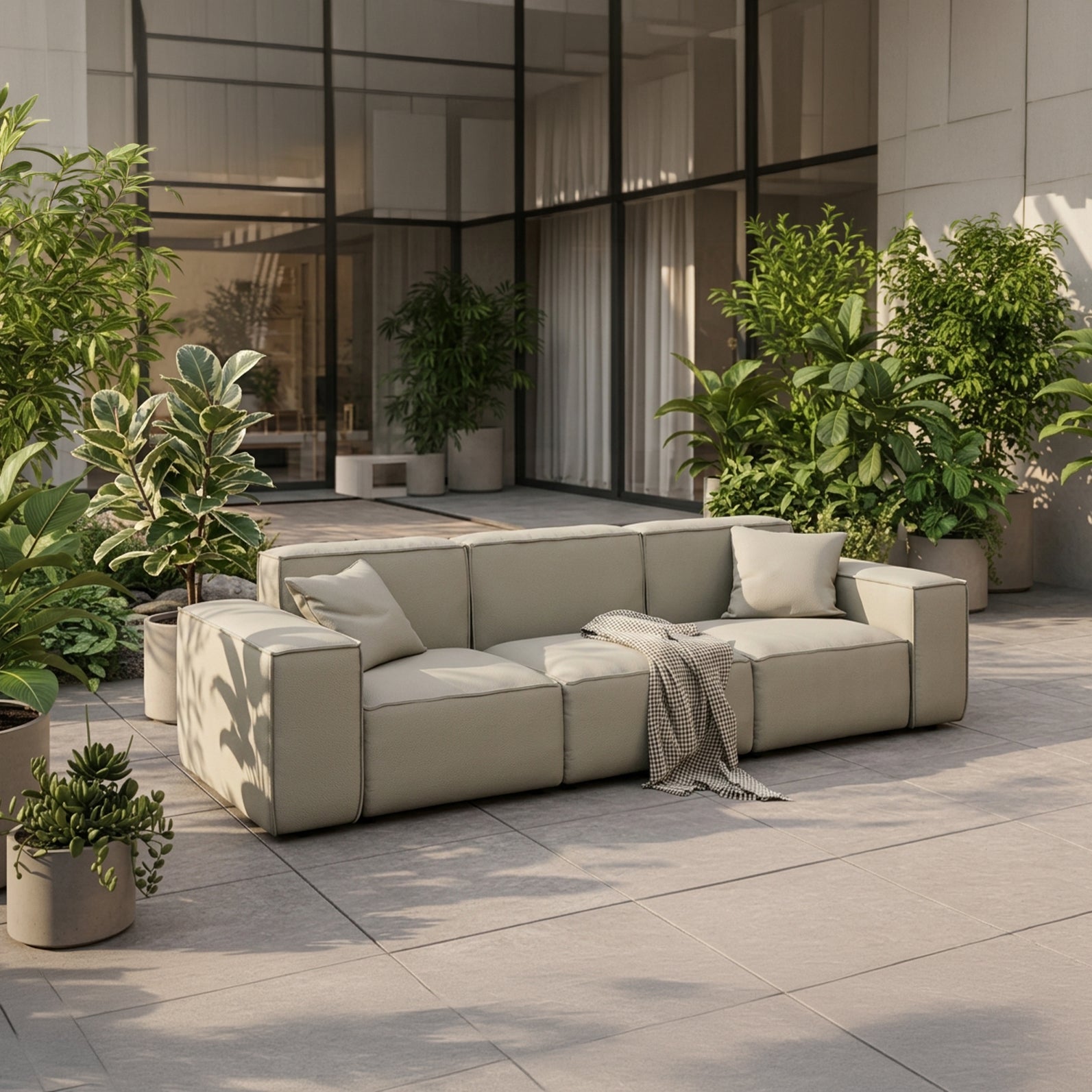 Sofa 3-osobowa system ogrodowy Patio