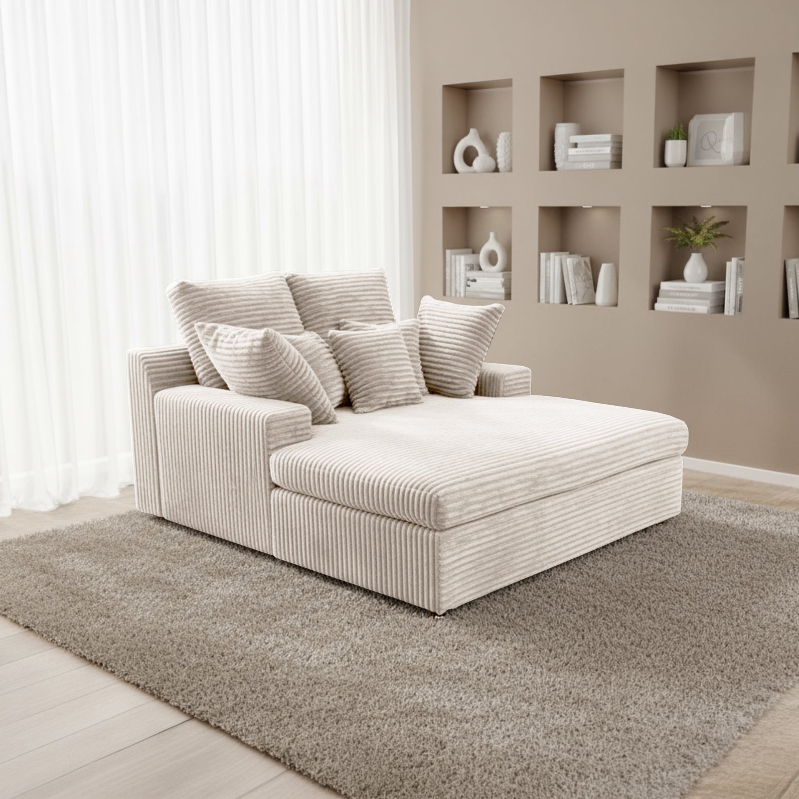 Lazy One sofa w tkaninie Tilia