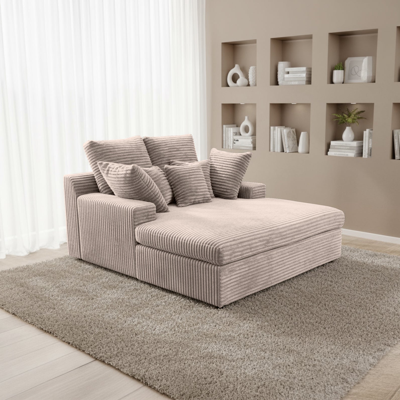 Lazy One sofa w tkaninie Tilia