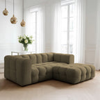 Baloo L mini narożnik w tkaninie Moly