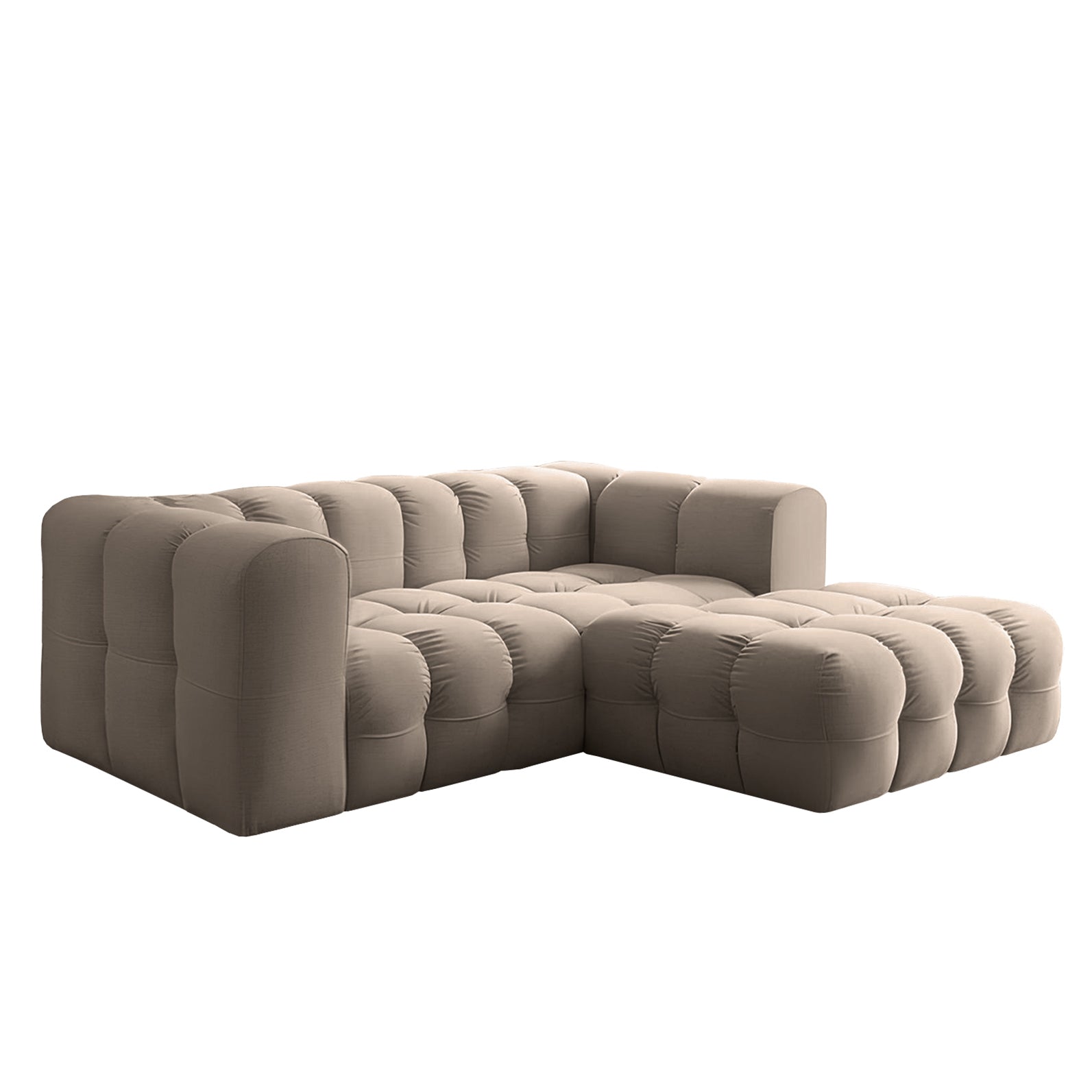 Baloo L mini narożnik w tkaninie Tiffany