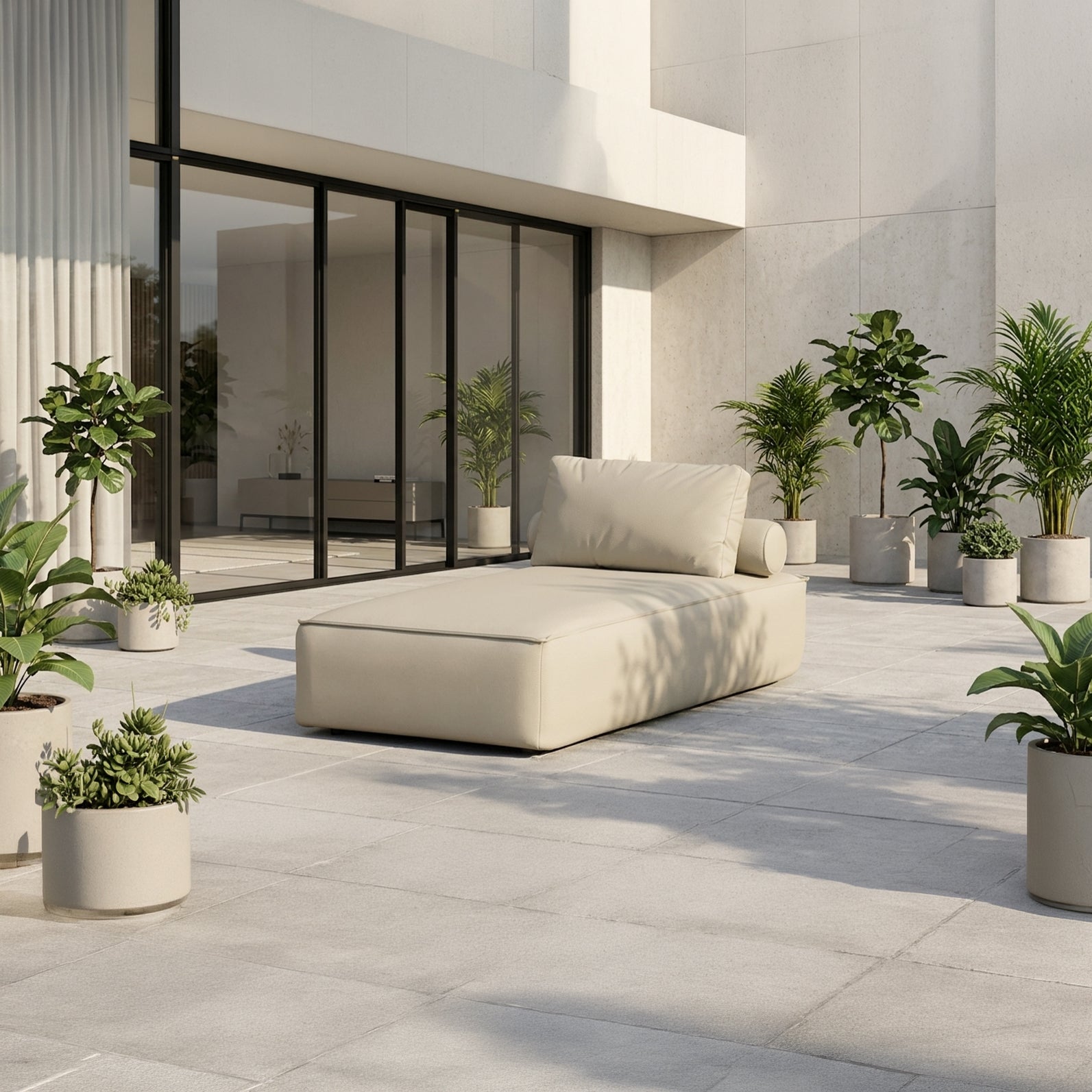 Szezlong system ogrodowy Patio