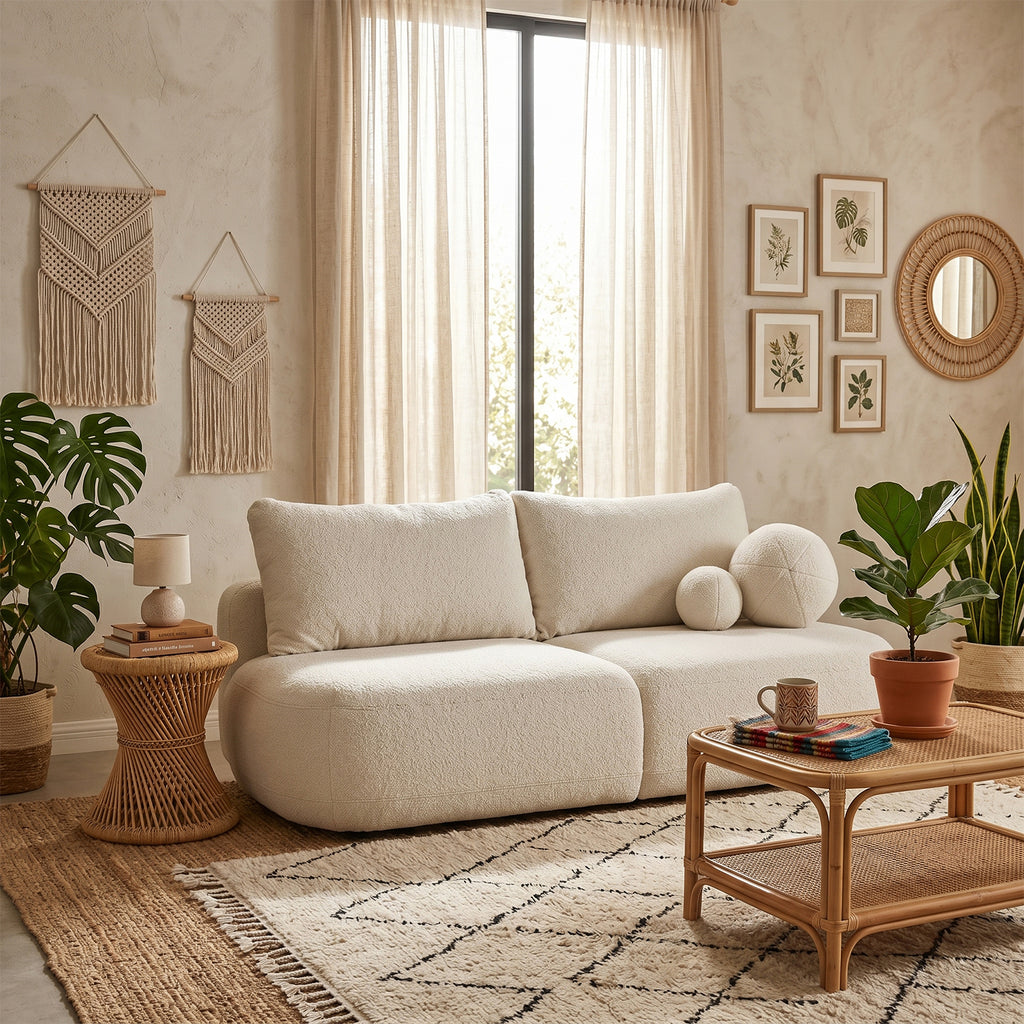 Sofa Fabo w tkaninie Quelle