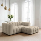 Baloo L mini narożnik w tkaninie Moly