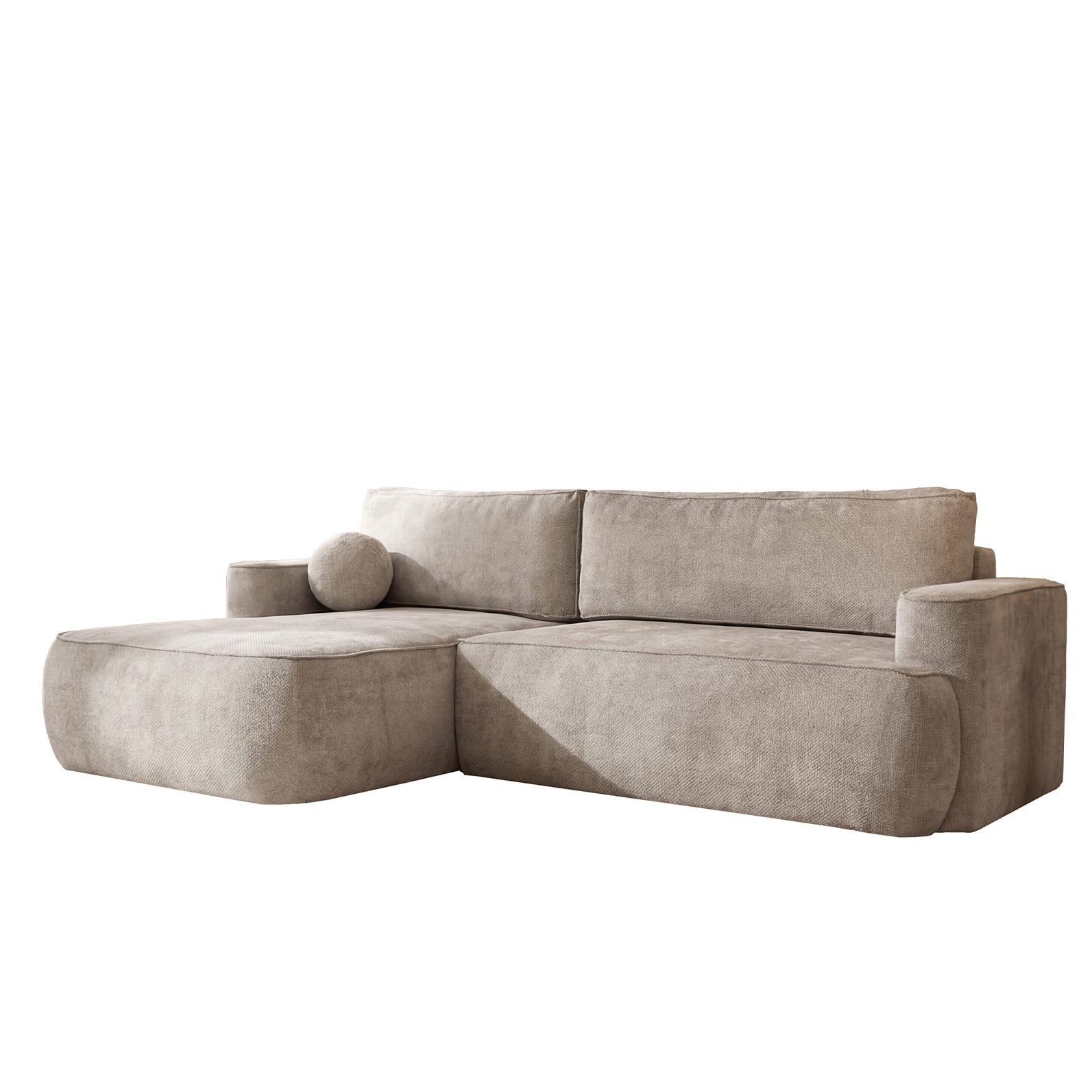 Moon narożnik w tkaninie Flow