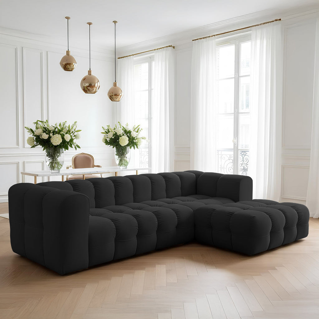 Baloo L narożnik w tkaninie Tiffany