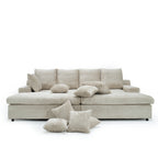 Sofa Lazy w tkaninie Tilia