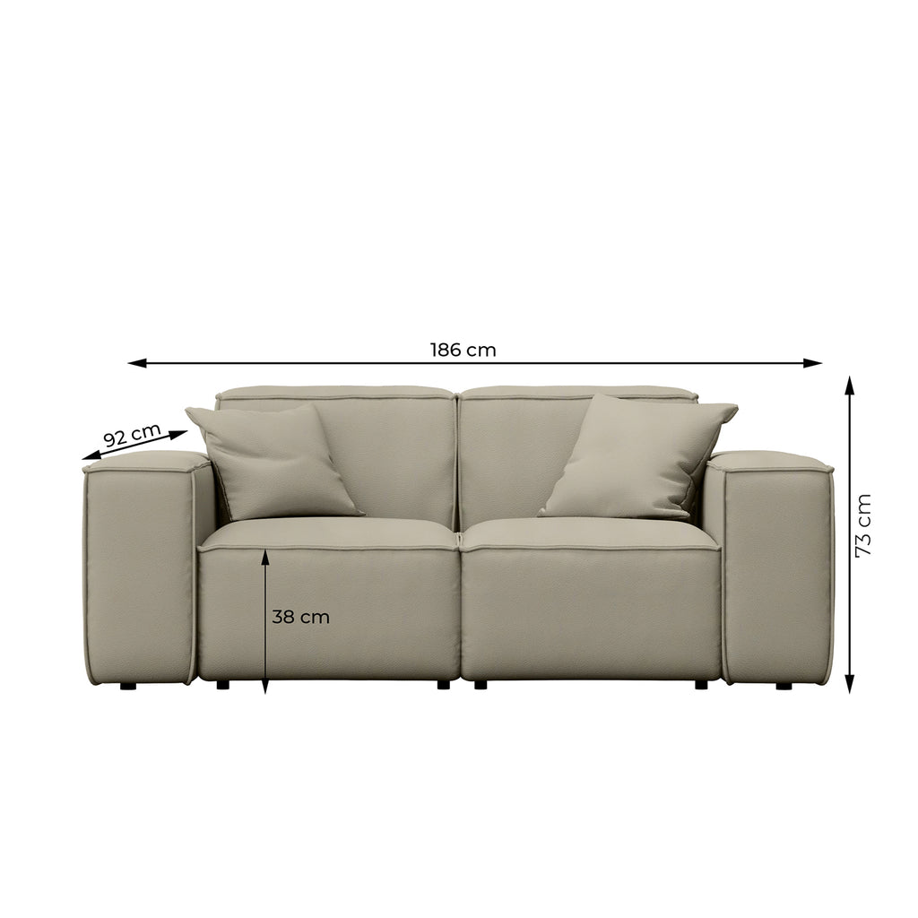 Sofa 2-osobowa system ogrodowy Patio