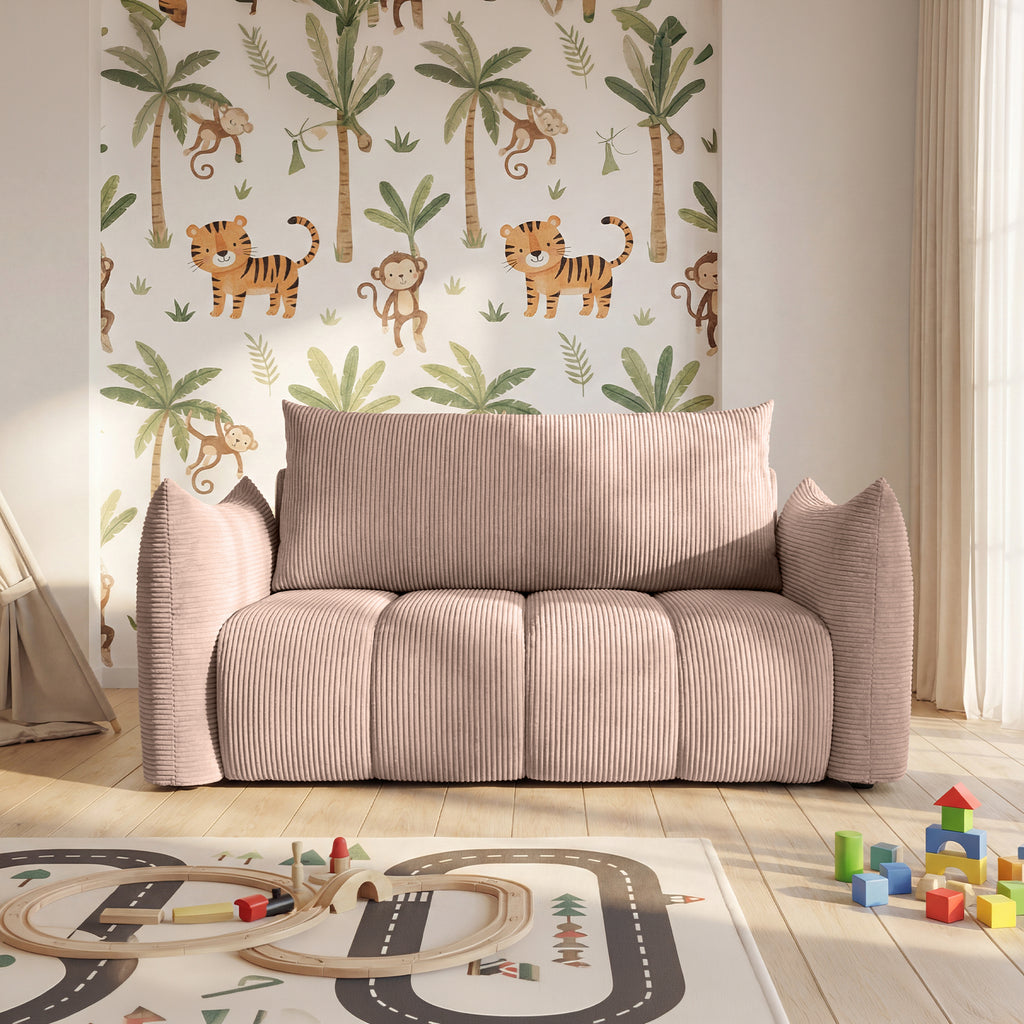 Sofa Flo w tkaninie Poso