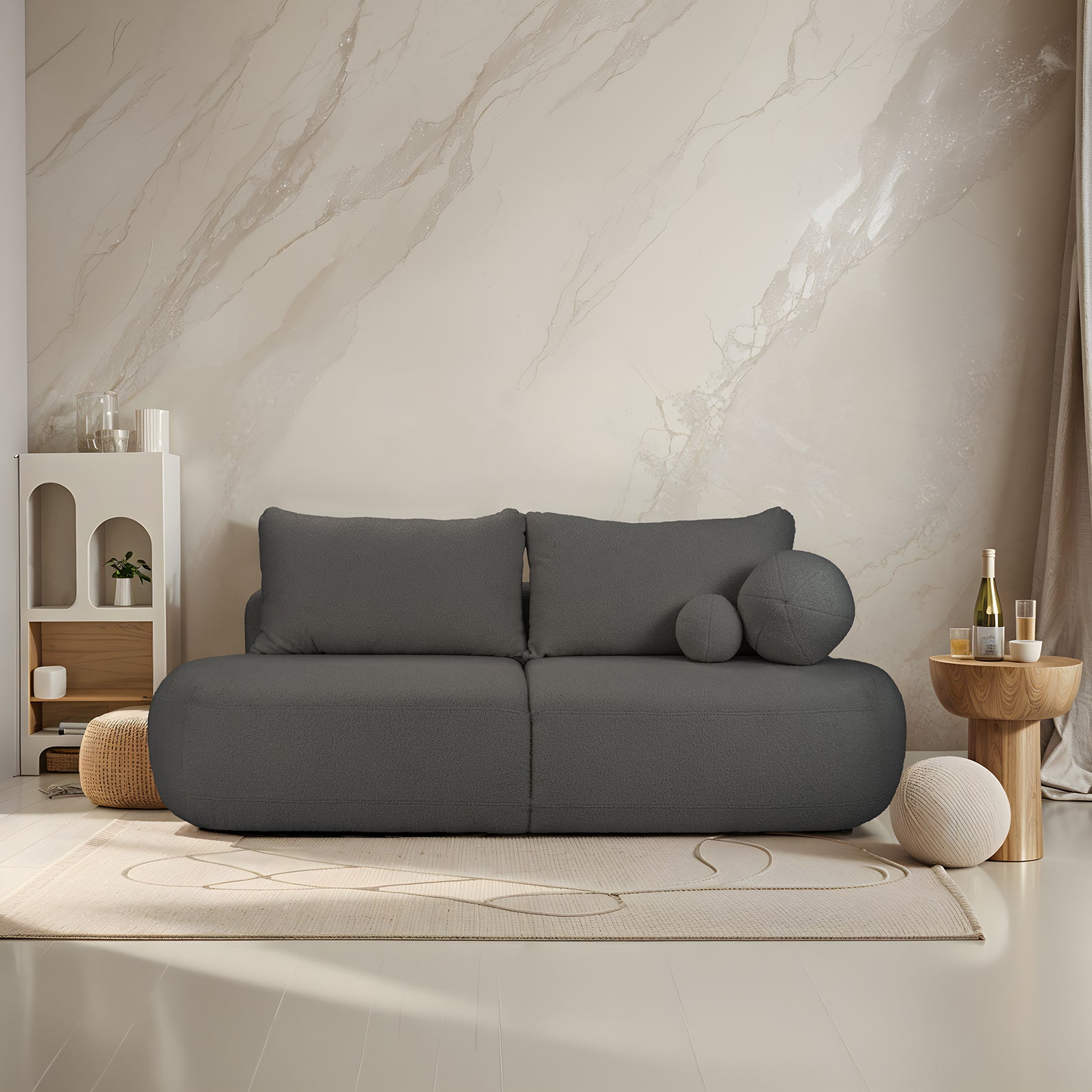 Sofa Fabo w tkaninie Quelle