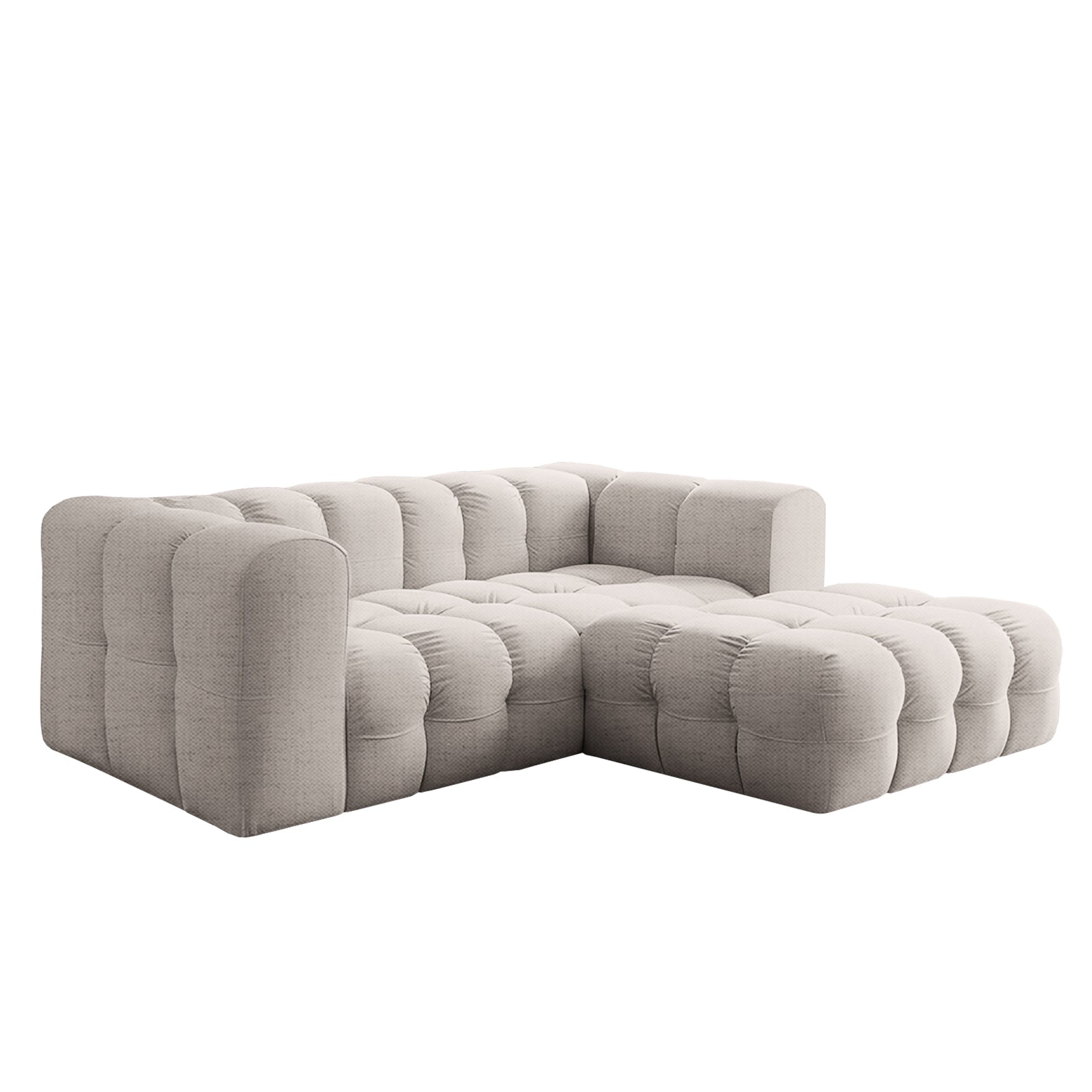 Baloo L mini narożnik w tkaninie Moly