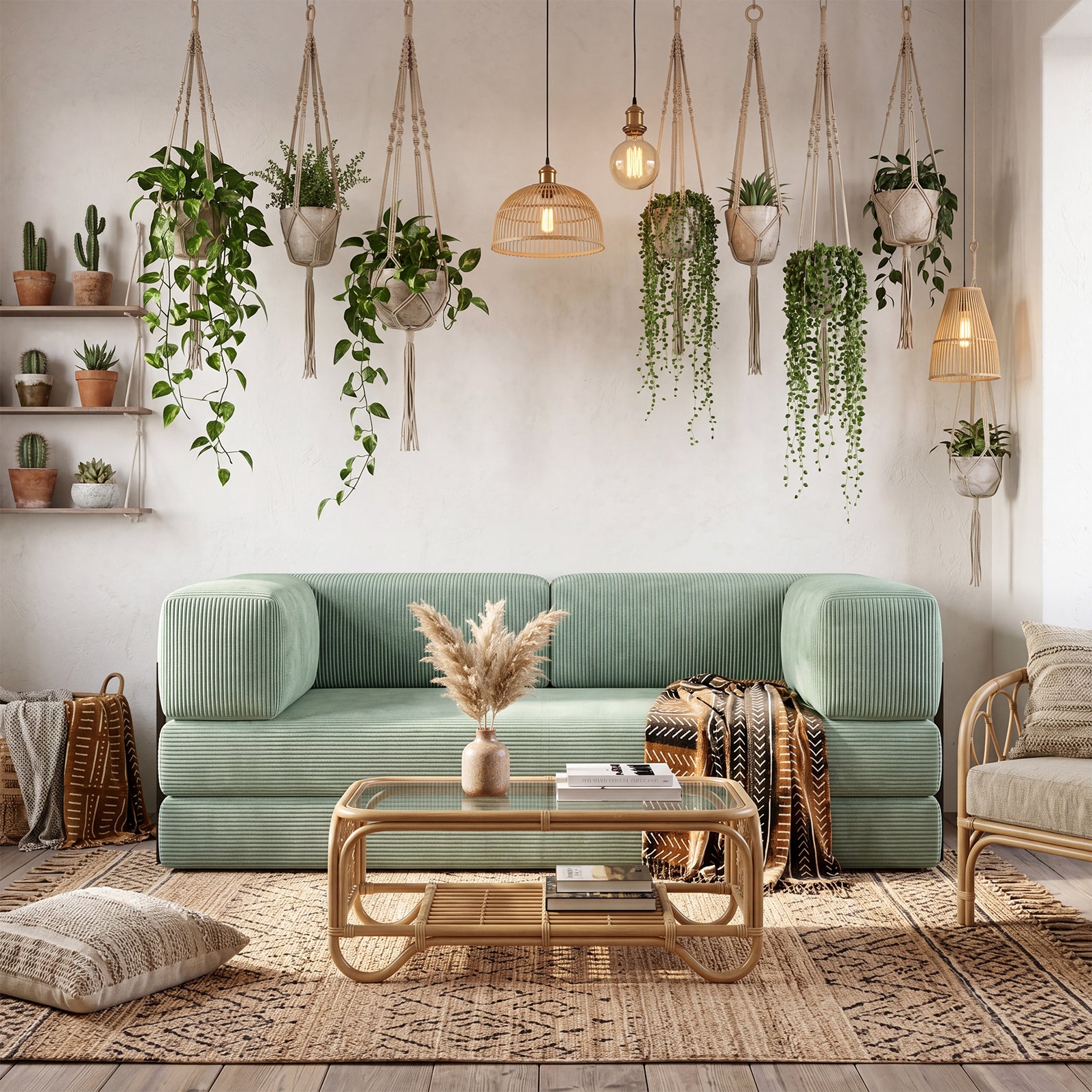 Edi Sofa w tkaninie Poso